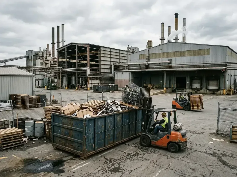 industrial-factory-scrap-conta-003 — frequently asked questions, Cheap Roll-off Dumpster Rentals in Gentry, AR